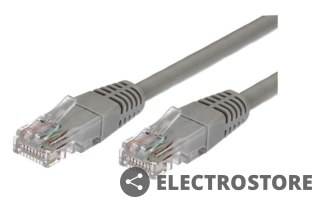 TB Kabel Patchcord miedizany kat.6 RJ45 UTP 2m. szary - paczka 10 sztuk