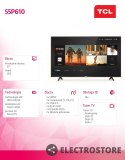 TCL Telewizor LED 55 cali 55P610