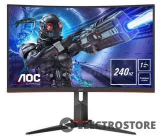 AOC Monitor C32G2ZE/BK 31.5 cala VA Curved 240Hz HDMIx2 DP
