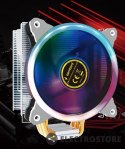 Gembird Chłodzenie CPU Huracan 12cm 150W 4-pin multicolor LED