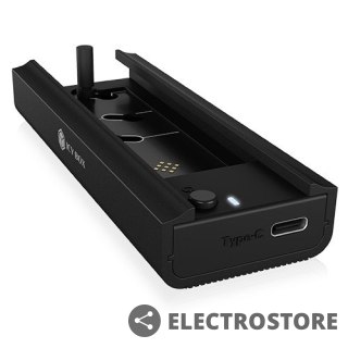 IcyBox Stacja dokująca IB-180MC-C31 M.2 NVMe&SATA Docking, USB 3.2 (Gen2) Type-C, Aluminium
