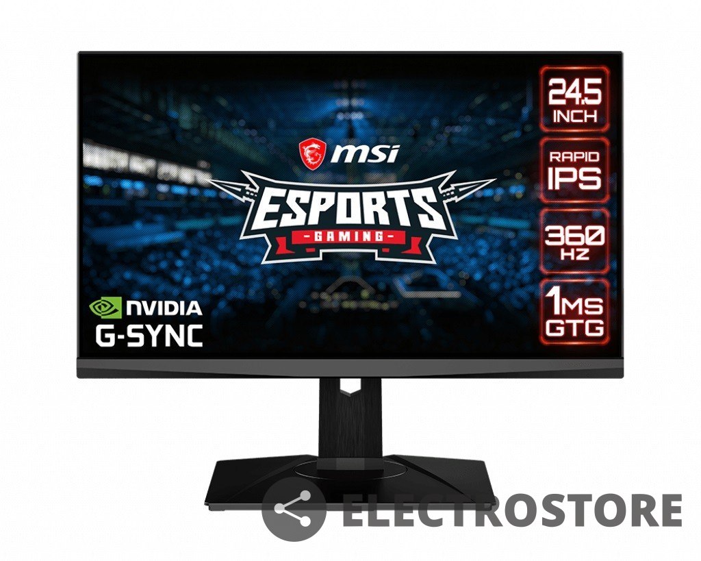 MSI Monitor 24,5 cali Oculux NXG253R FHD/IPS/360Hz/1ms MSI Monitor 24,5 cali Oculux NXG253R FHD/IPS/360Hz/1ms