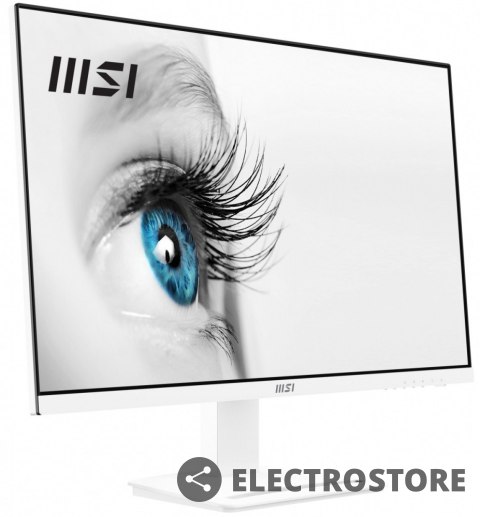 MSI Monitor PRO MP273W 27 cali IPS /FHD/75Hz/HDMI DP/biały MSI Monitor PRO MP273W 27 cali IPS /FHD/75Hz/HDMI DP/biały