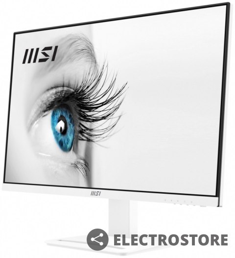 MSI Monitor PRO MP273W 27 cali IPS /FHD/75Hz/HDMI DP/biały MSI Monitor PRO MP273W 27 cali IPS /FHD/75Hz/HDMI DP/biały