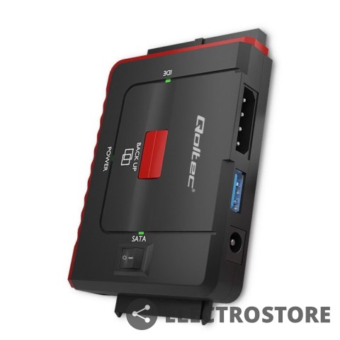 Qoltec Adapter USB 3.0 do IDE | SATA III Qoltec Adapter USB 3.0 do IDE | SATA III