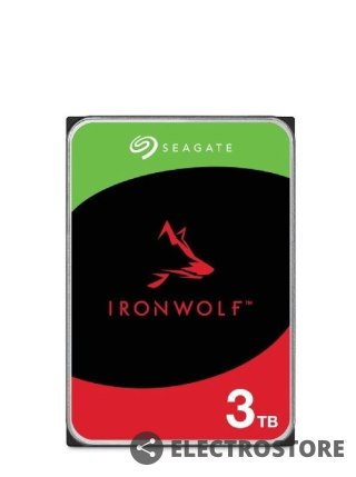 Seagate Dysk IronWolf 3TB 3.5'' 256MB ST3000VN006