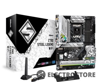 ASRock Płyta główna Z790 Steel Legend WIFI S1700 4DDR5 USB 3.2 ATX