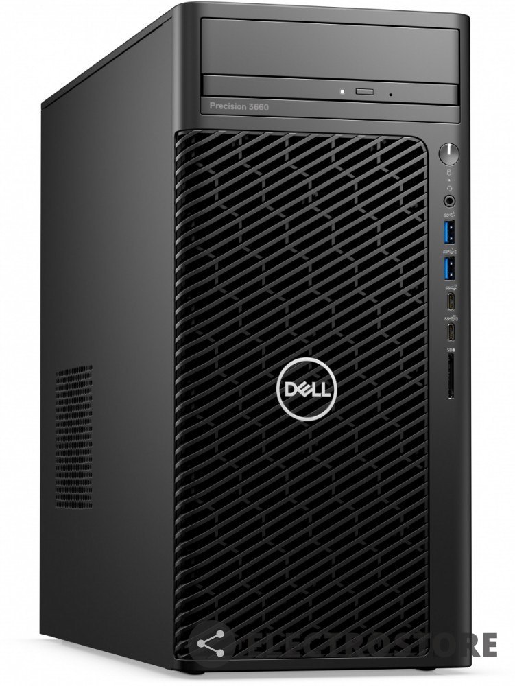 Dell Stacja robocza Precision 3660 Win11Pro i7-12700/16GB/512GB SSD/Integrated/DVD RW/Kb/Mouse/3Y Pro Support Dell Stacja robocza Precision 3660 Win11Pro i7-12700/16GB/512GB SSD/Integrated/DVD RW/Kb/Mouse/3Y Pro Support