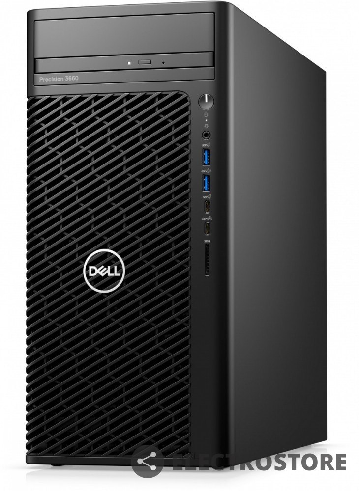 Dell Stacja robocza Precision 3660 Win11Pro i7-12700/16GB/512GB SSD/Integrated/DVD RW/Kb/Mouse/3Y Pro Support