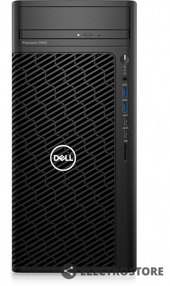 Dell Stacja robocza Precision 3660/Core i7-12700/16GB/512GB SSD/Nvidia T1000/DVD RW/Kb/Mouse/W11Pro