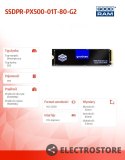 GOODRAM Dysk SSD PX500-G2 1TB M.2 PCIe 3x4 NVMe 2280