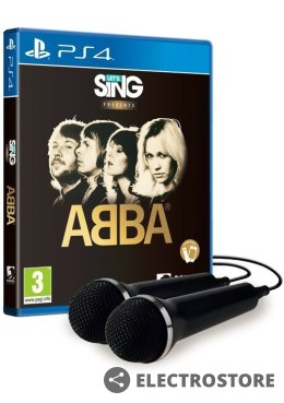 Plaion Gra PlayStation 4 Let's Sing ABBA + 2 mikrofony