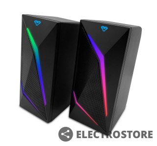 Media-Tech Głośniki COBRA PRO URION 2.0 MT3172 Gamingowe/Line-in/Bluetooth 5.0/RGB/Moduł sterujący/Jack 3,5/USB/RMS 8W/PMPO 320W