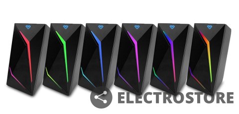 Media-Tech Głośniki COBRA PRO URION 2.0 MT3172 Gamingowe/Line-in/Bluetooth 5.0/RGB/Moduł sterujący/Jack 3,5/USB/RMS 8W/PMPO 320W Media-Tech Głośniki COBRA PRO URION 2.0 MT3172 Gamingowe/Line-in/Bluetooth 5.0/RGB/Moduł sterujący/Jack 3,5/USB/RMS 8W/PMPO 320W