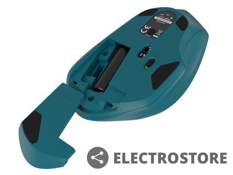 Natec Mysz bezprzewodowa Siskin 2 1600 DPI Bluetooth 5.0 + 2.4GHz Niebieska Natec Mysz bezprzewodowa Siskin 2 1600 DPI Bluetooth 5.0 + 2.4GHz Niebieska