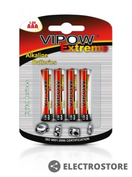 VIPOW Baterie alkaliczne EXTREME LR03 4szt./bl.