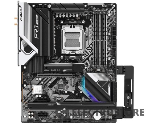 ASRock Płyta główna X670E PRO RS AM5 4DDR5 HDMI/DP M.2 EATX ASRock Płyta główna X670E PRO RS AM5 4DDR5 HDMI/DP M.2 EATX