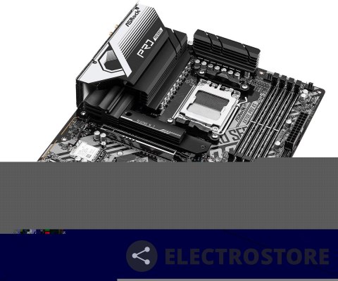 ASRock Płyta główna X670E PRO RS AM5 4DDR5 HDMI/DP M.2 EATX ASRock Płyta główna X670E PRO RS AM5 4DDR5 HDMI/DP M.2 EATX