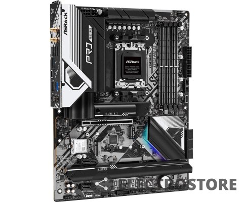 ASRock Płyta główna X670E PRO RS AM5 4DDR5 HDMI/DP M.2 EATX ASRock Płyta główna X670E PRO RS AM5 4DDR5 HDMI/DP M.2 EATX
