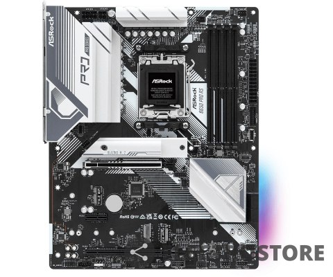 ASRock Płyta główna B650 PRO RS AM5 4DDR5 HDMI M.2 DP USB3.2 ATX ASRock Płyta główna B650 PRO RS AM5 4DDR5 HDMI M.2 DP USB3.2 ATX