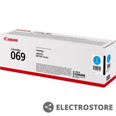 Canon Toner 069 CYAN 5093C002 Canon Toner 069 CYAN 5093C002