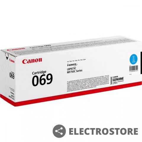 Canon Toner 069 CYAN 5093C002 Canon Toner 069 CYAN 5093C002