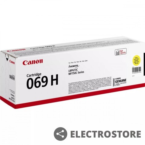 Canon Toner 069 H YELLOW 5095C002 Canon Toner 069 H YELLOW 5095C002