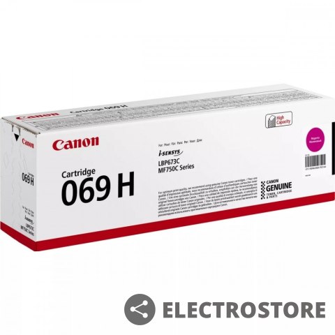 Canon Toner 069 H MAGENTA 5096C002 Canon Toner 069 H MAGENTA 5096C002