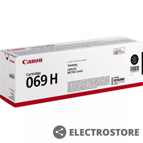 Canon Toner 069 H BLACK 5098C002 Canon Toner 069 H BLACK 5098C002