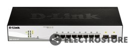 D-Link Przełącznik DGS-1210-10 Switch Smart 8xGE 2xSFP