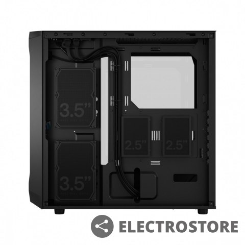 Fractal Design Obudowa Focus 2 RGB Czarna TG Clear Tint Fractal Design Obudowa Focus 2 RGB Czarna TG Clear Tint