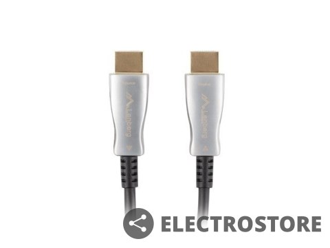 Lanberg Kabel HDMI M/M v2.0 CA-HDMI-20FB-1000-BK 100m czarny Lanberg Kabel HDMI M/M v2.0 CA-HDMI-20FB-1000-BK 100m czarny