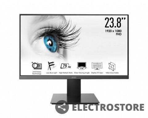 MSI Monitor PRO MP241X 23.8 VA/FHD/4ms/75Hz/250nits