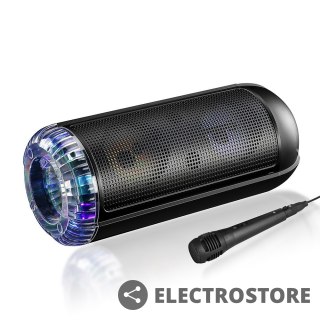 Media-Tech Głośnik PARTYBOX UNI BT MT3174 Bluetooth 5.0/Karaoke/FM/MP3/MicroSD/USB/AUX/LED/RMS 30W/PMPO 750W