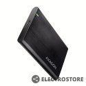 AXAGON EE25-A6C Bezśrubowa aluminiowa obudowa zewnętrzna USB-C 3.2 Gen 1 - SATA 6G dla 2.5" SSD/HDD