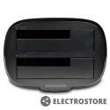 AXAGON ADSA-ST Stacja dokująca, USB 3.2 Gen 1 - 2x SATA 6G 2.5"/3.5" SSD/HDD CLONE DUAL