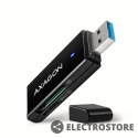 AXAGON CRE-S2N Czytnik zewnętrzny kart USB-A 3. 2 GEN 1, 2-gniazda lun SD/microSD, UHS-I