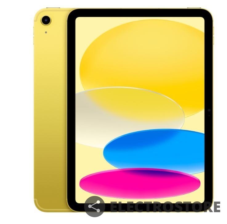 Apple IPad 10.9 cala Wi-Fi + Cellular 64 GB Żółty Apple IPad 10.9 cala Wi-Fi + Cellular 64 GB Żółty