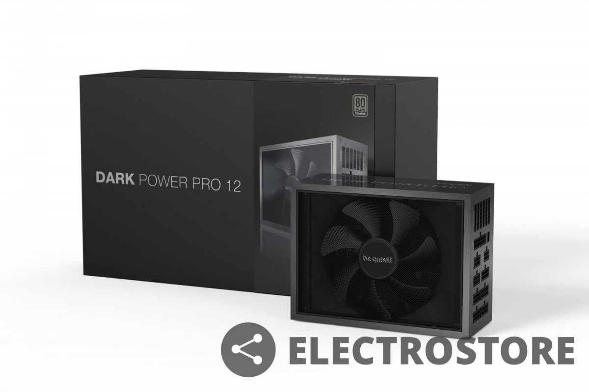 Be quiet! Zasilacz Dark Power Pro 12 1500W 80+ Titanium BN312 Be quiet! Zasilacz Dark Power Pro 12 1500W 80+ Titanium BN312