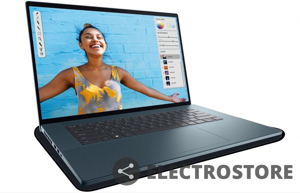 Dell Notebook Inspiron 7620 Win11Pro i7-12700H/512GB/16GB/RTX 3050/16.0 3K/KB-Backlit/Dark Green/2Y BWOS