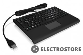KEYSONIC Klawiatura mini ACK-3410(US) touchpad, USB