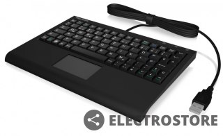 KEYSONIC Klawiatura mini ACK-3410(US) touchpad, USB