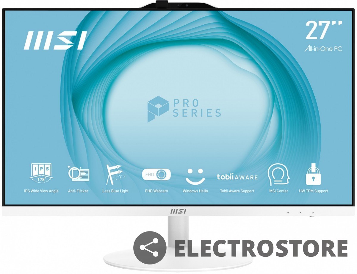 MSI Komputer All-in-One PRO AP272 12M-061XEU i5-12400/8/512/UMA/27.0 MSI Komputer All-in-One PRO AP272 12M-061XEU i5-12400/8/512/UMA/27.0