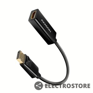 AXAGON RVD-HI14N Adapter aktywny Displayport -> HDMI 1,4, 4K/30Hz, kabel 18cm