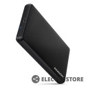 AXAGON EE25-SLC Obudowa zewnętrzna plastikowa, bezśrubowa, USB-C 3.2 GEN 1 SATA 6G 2.5", czarna