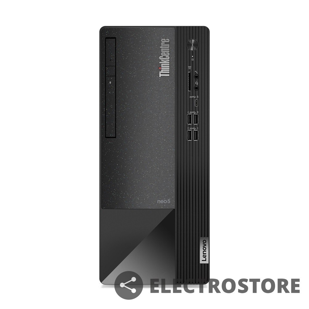 Lenovo Komputer ThinkCentre Neo 50t TWR 11SC001UPB W11Pro i5-12400/8GB/512GB/INT/DVD/3YRS OS + 1YR Premier Support