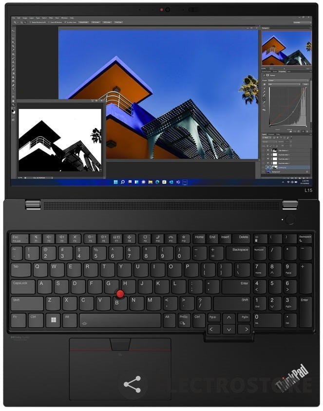 Lenovo Laptop ThinkPad L15 G3 21C30076PB W11Pro i7-1255U/16GB/512GB/INT/15.6 FHD/1YR Premier Support + 3YRS OS