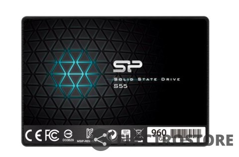 Silicon Power Dysk SSD SLIM S55 960GB 2,5 SATA3 500/450MB/s 7mm