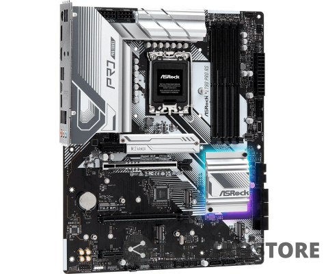 ASRock Płyta główna Z790 PRO RS s1700 4DDR5 HDMI/DP M.2 ATX ASRock Płyta główna Z790 PRO RS s1700 4DDR5 HDMI/DP M.2 ATX