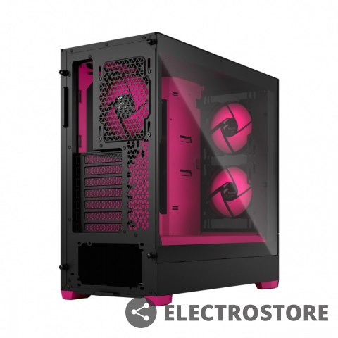 Fractal Design Obudowa Pop Air Core TG Clear Tint RGB magenta core Fractal Design Obudowa Pop Air Core TG Clear Tint RGB magenta core